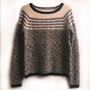 Lou & Grey cream & black sweater